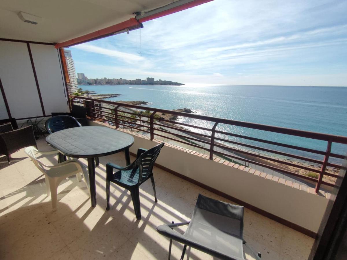 Very Lightful Apartment. Incredible Sea Views. Big Terrace, Swimming Pool. Ac. Very Close To Alicante City Center. ภายนอก รูปภาพ