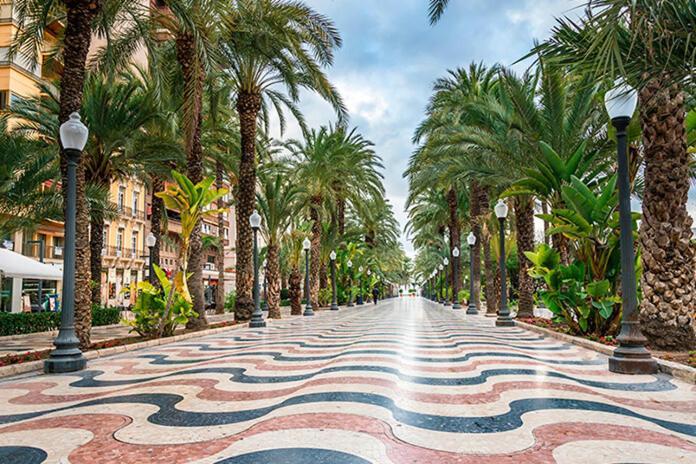 Very Lightful Apartment. Incredible Sea Views. Big Terrace, Swimming Pool. Ac. Very Close To Alicante City Center. ภายนอก รูปภาพ
